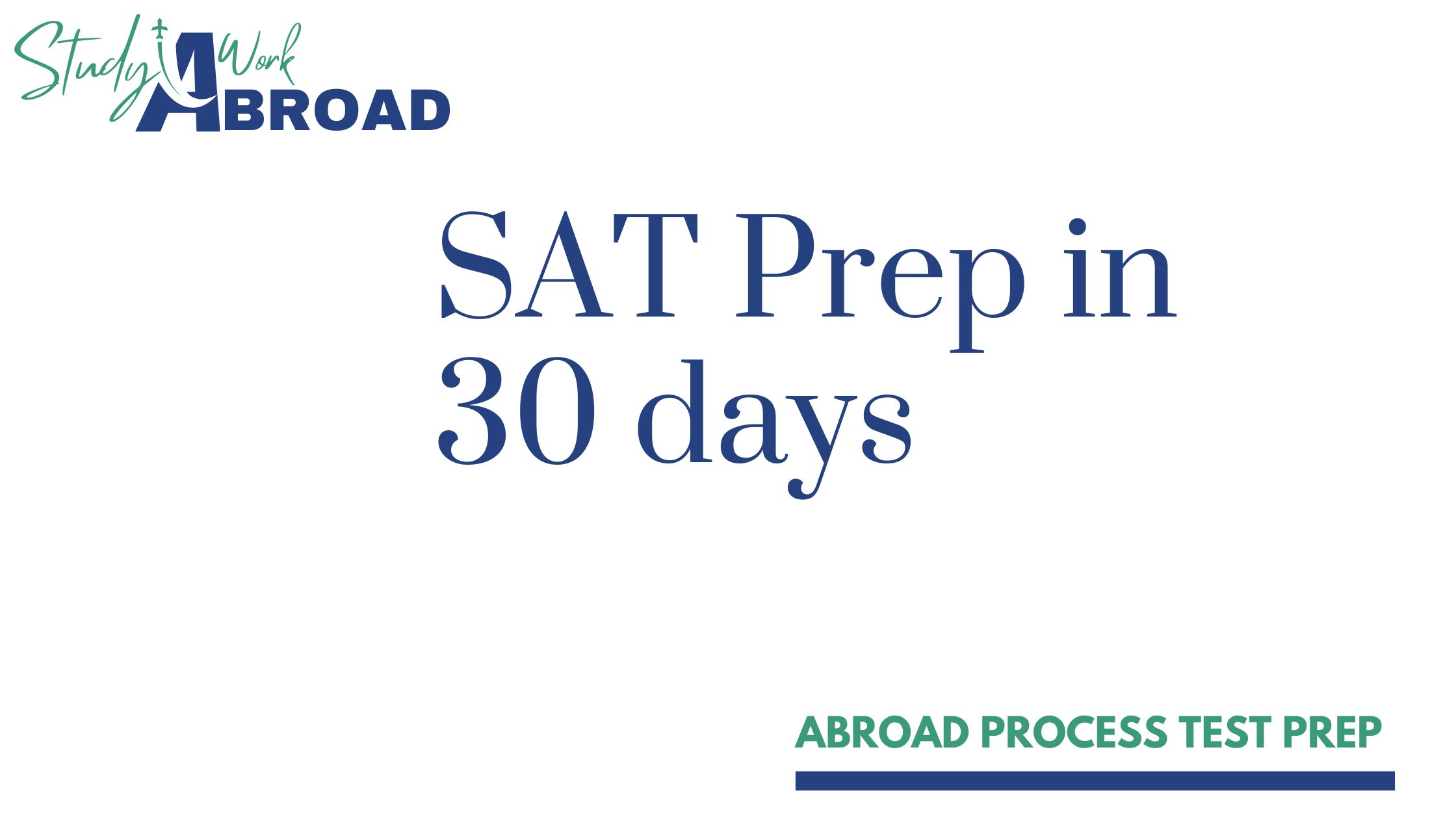 SAT Preparation SAT1